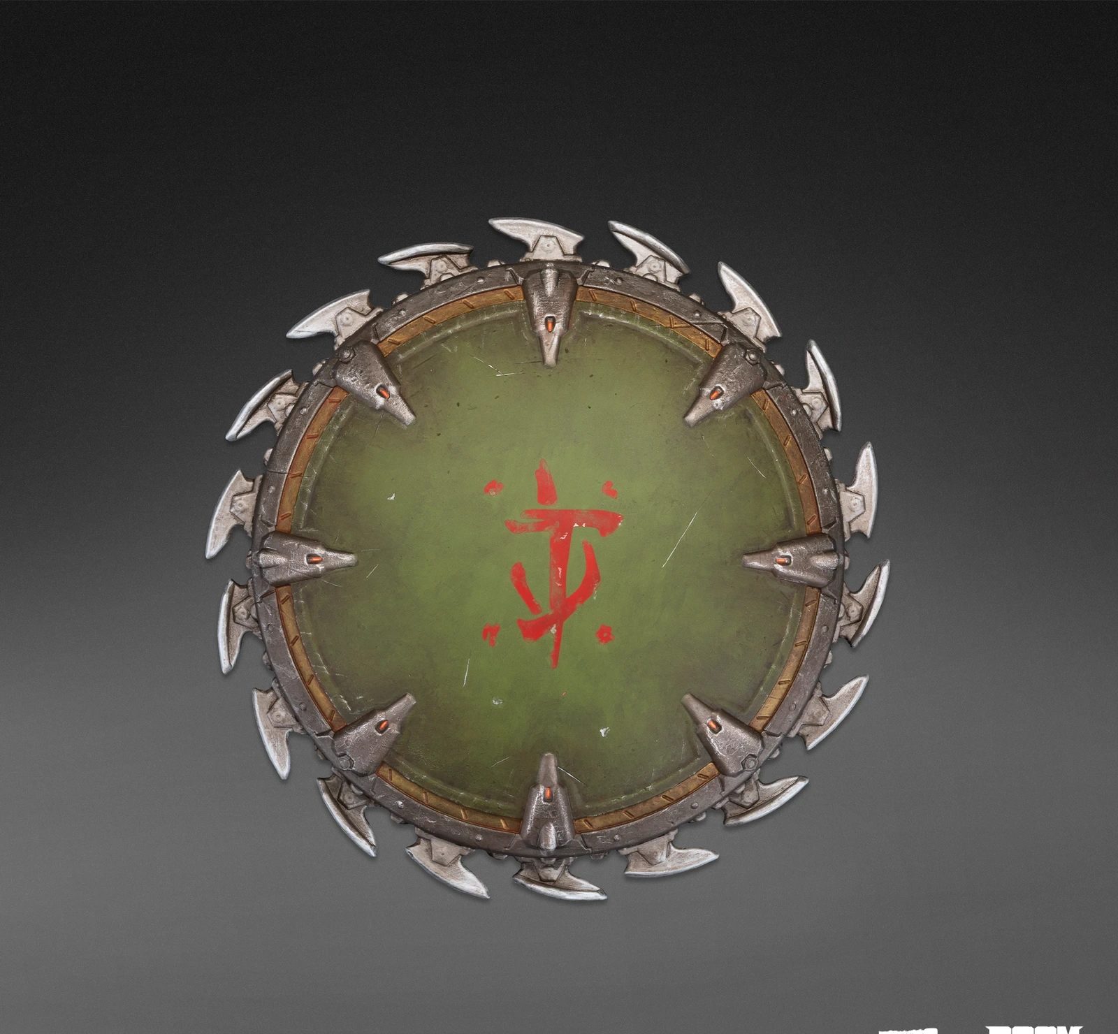 DOOM: The Dark Ages - Shield Saw 10" Wall Mount