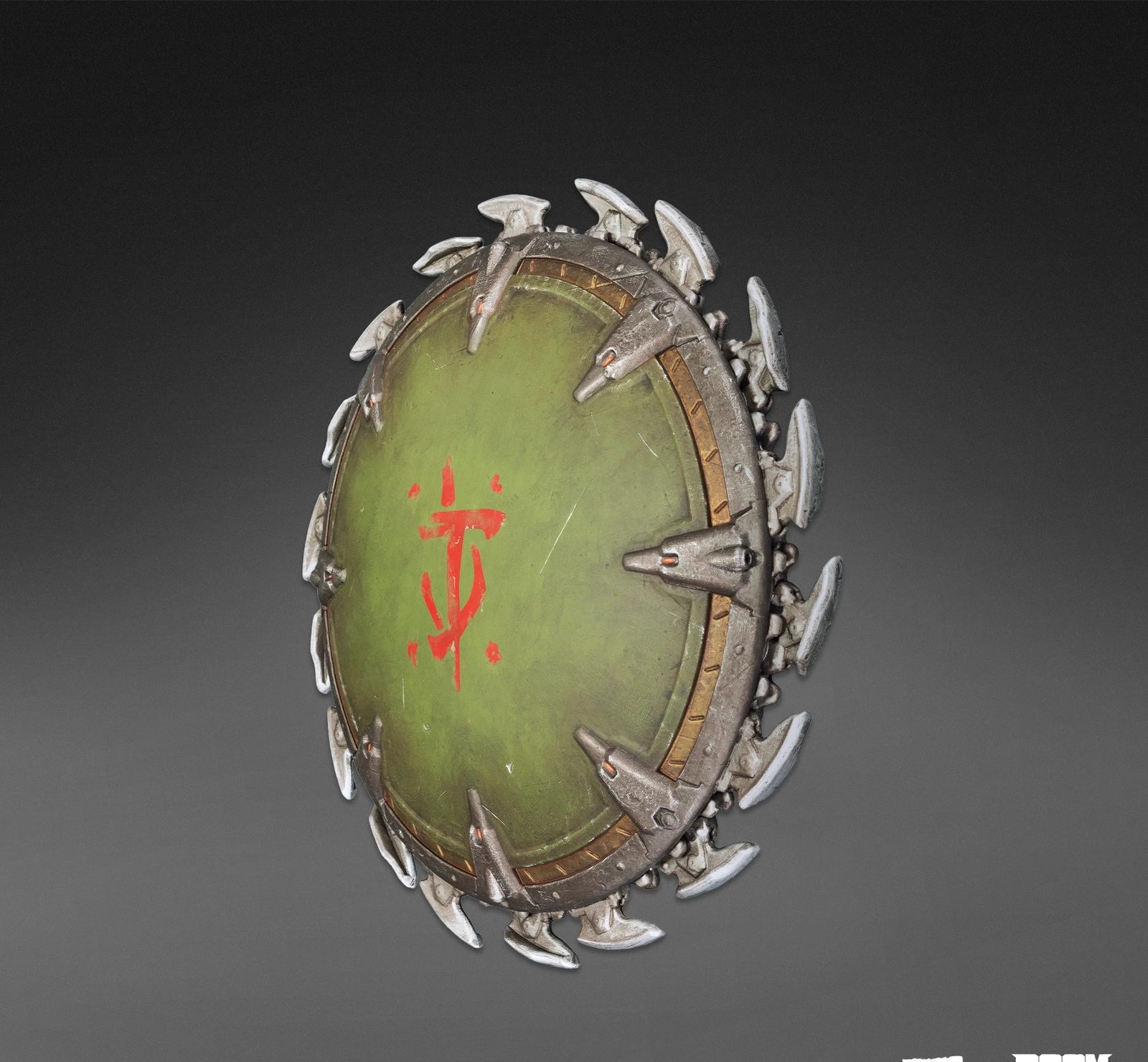 DOOM: The Dark Ages - Shield Saw 10" Wall Mount