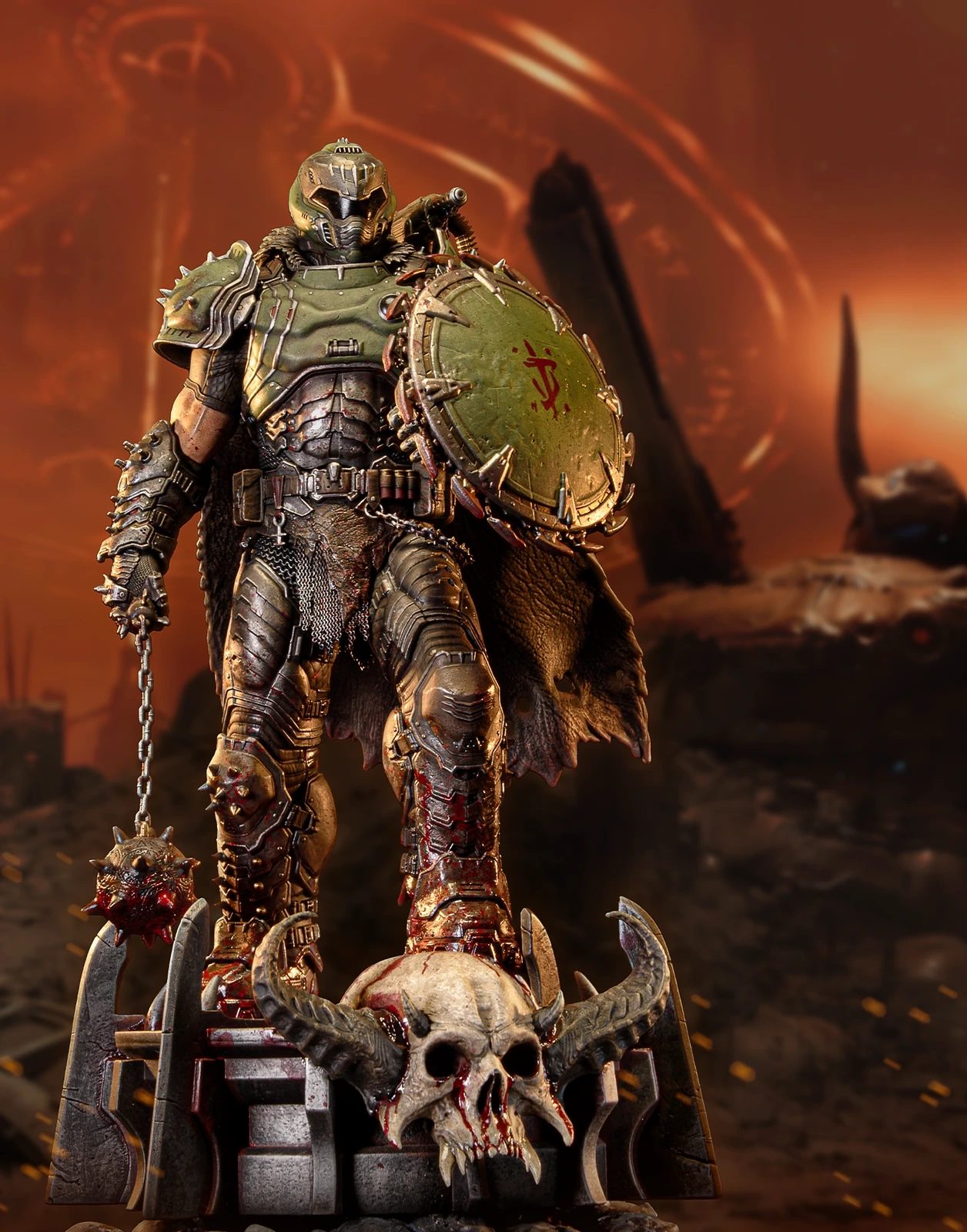 DOOM: The Dark Ages — Doom Slayer Statue
