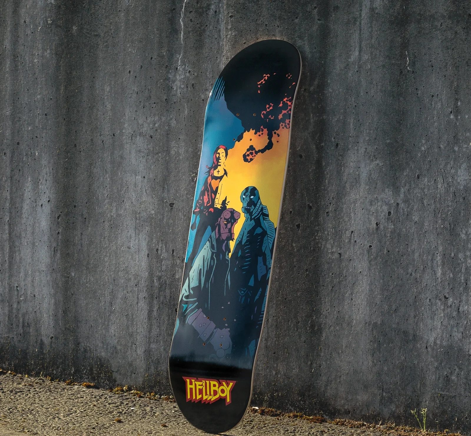 Hellboy Skate Deck: Hellboy, Liz, & Abe