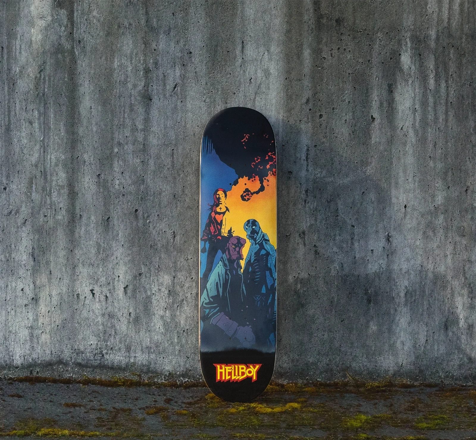 Hellboy Skate Deck: Hellboy, Liz, & Abe