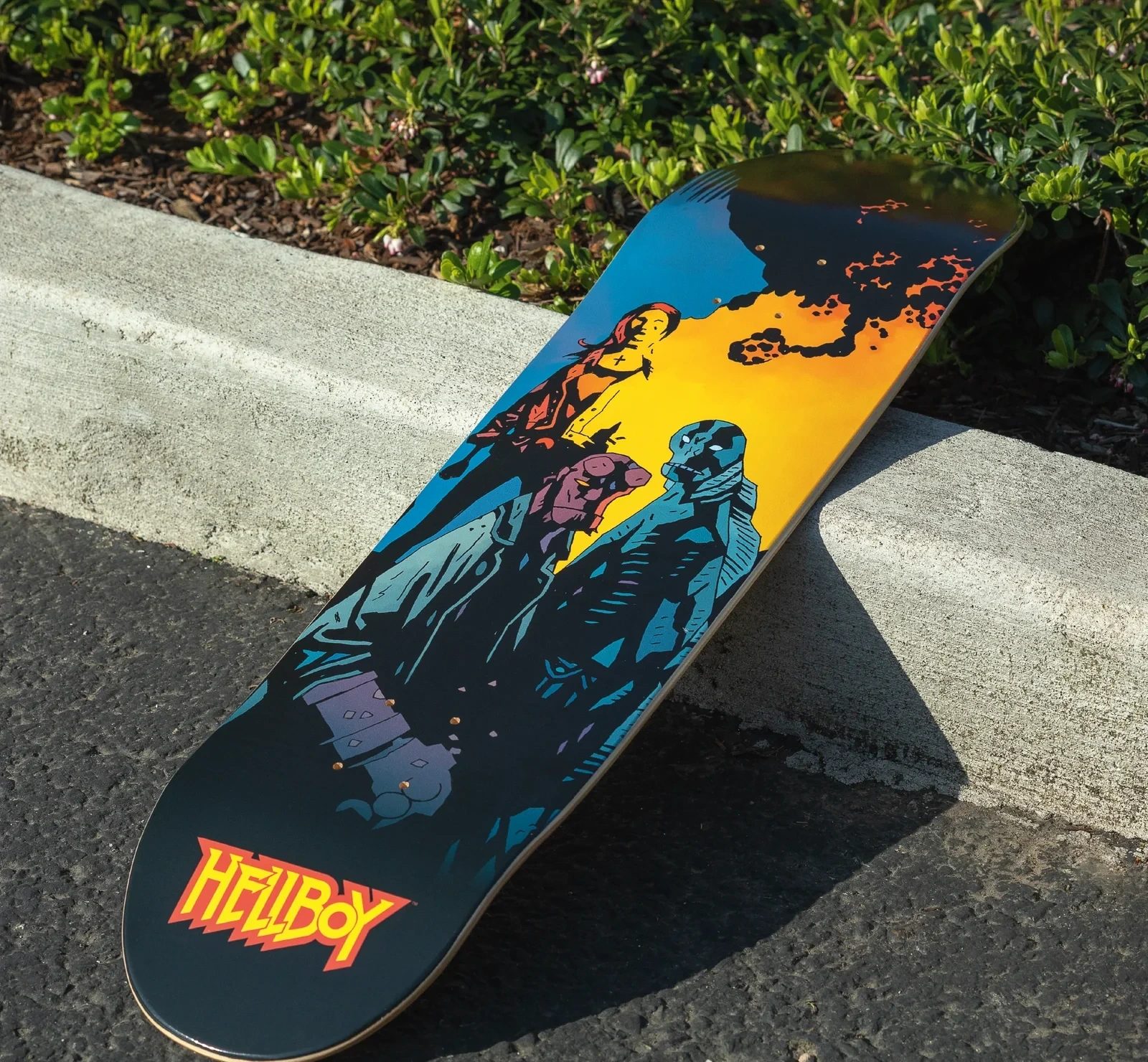 Hellboy Skate Deck: Hellboy, Liz, & Abe
