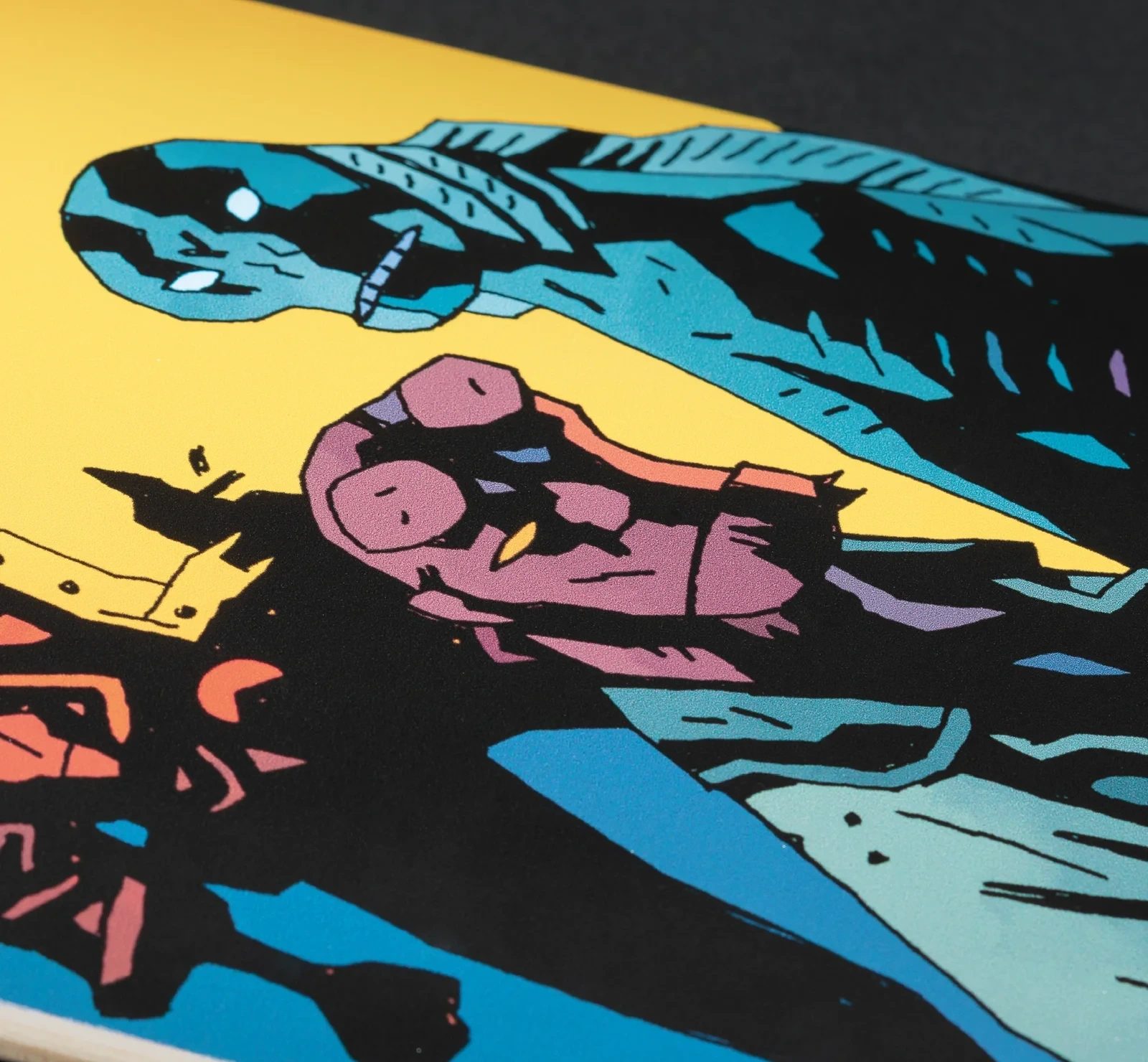 Hellboy Skate Deck: Hellboy, Liz, & Abe
