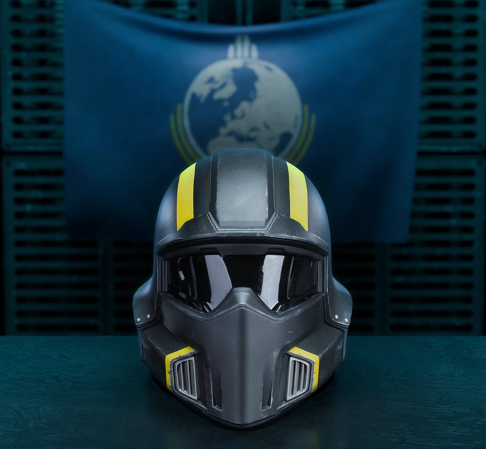 Helldivers 2: B-01 Tactical Helmet 1:1 Scale Replica