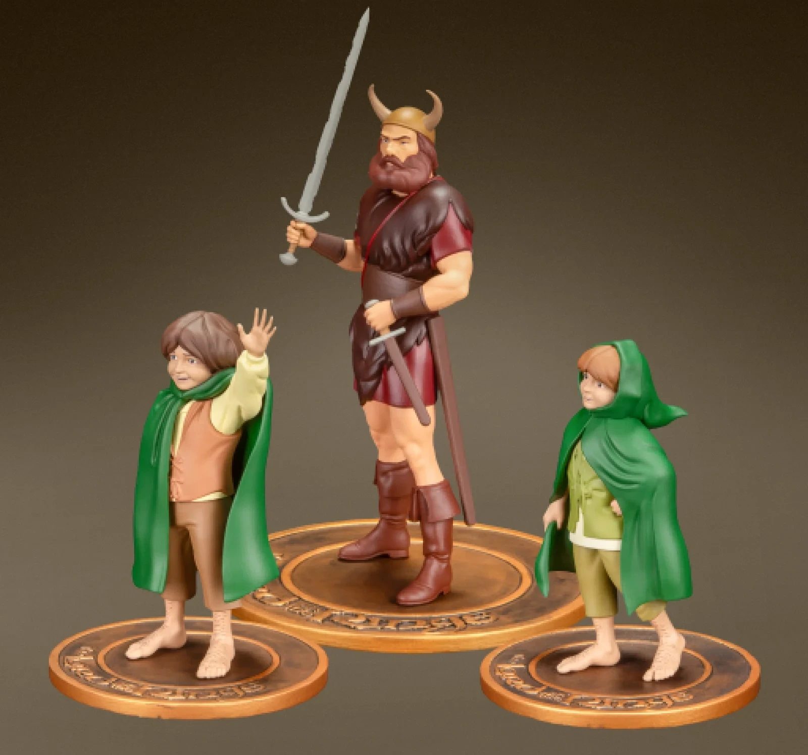 The Lord of the Rings Animated — Merry, Boromir & Pippin Set