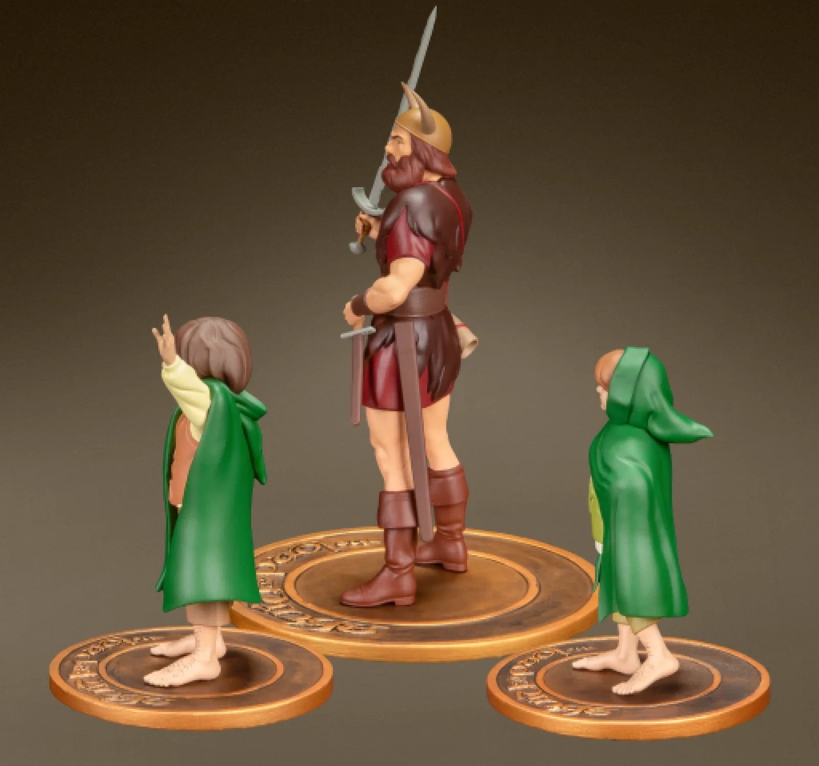 The Lord of the Rings Animated — Merry, Boromir & Pippin Set