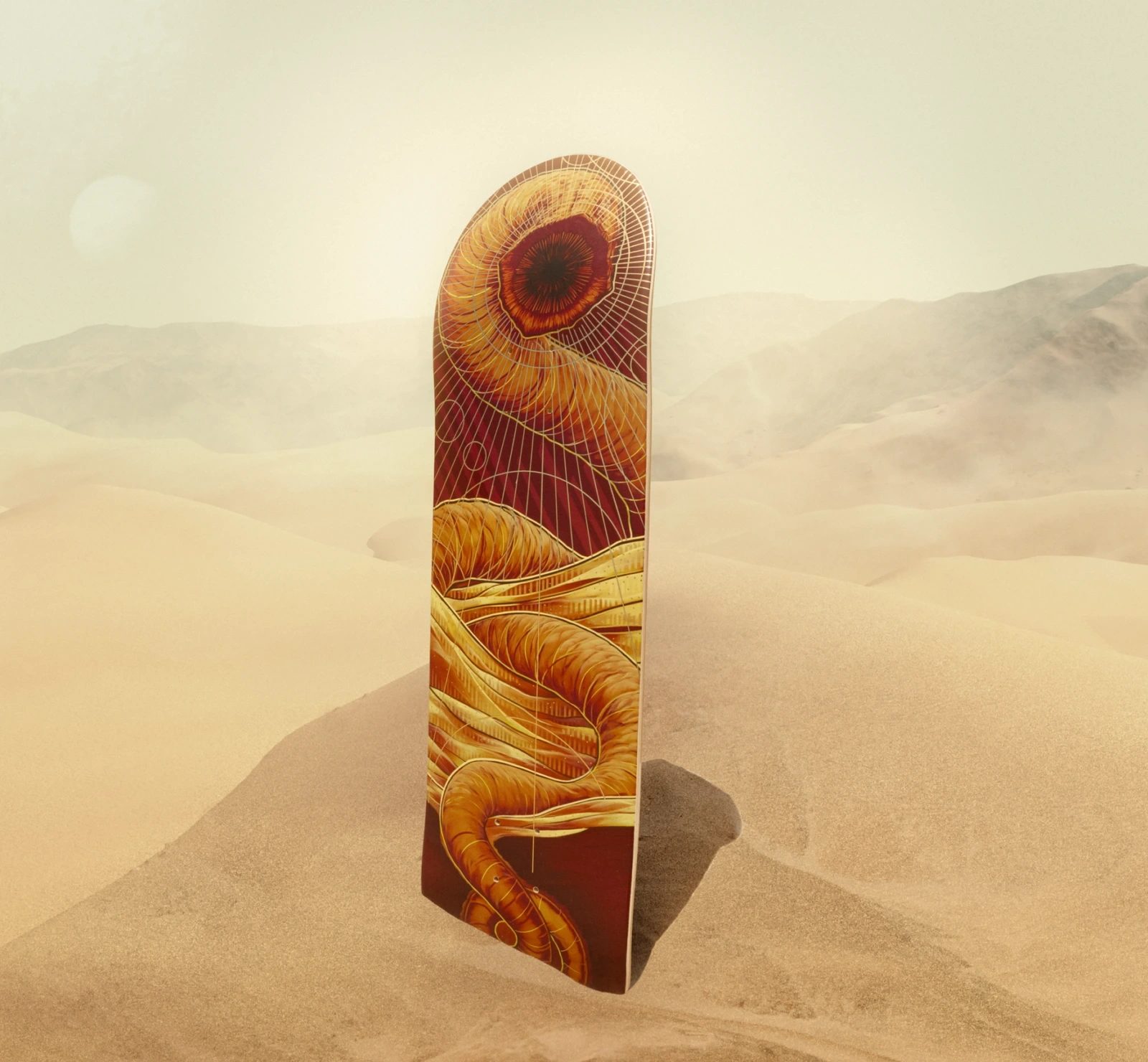 Dune: Skate Deck - Shai Hulud