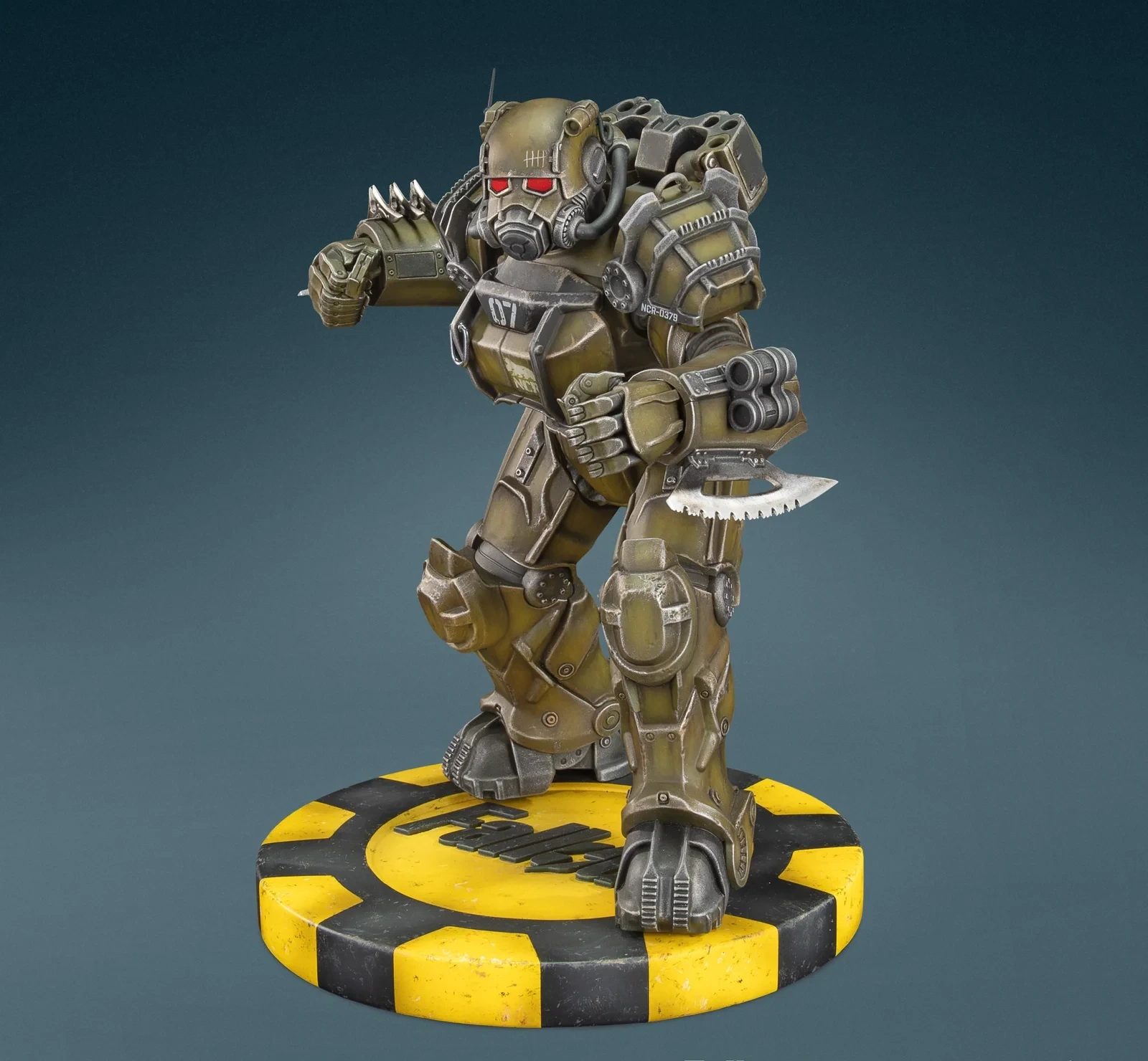 Fallout (Amazon): NCR Power Armor PVC Figure