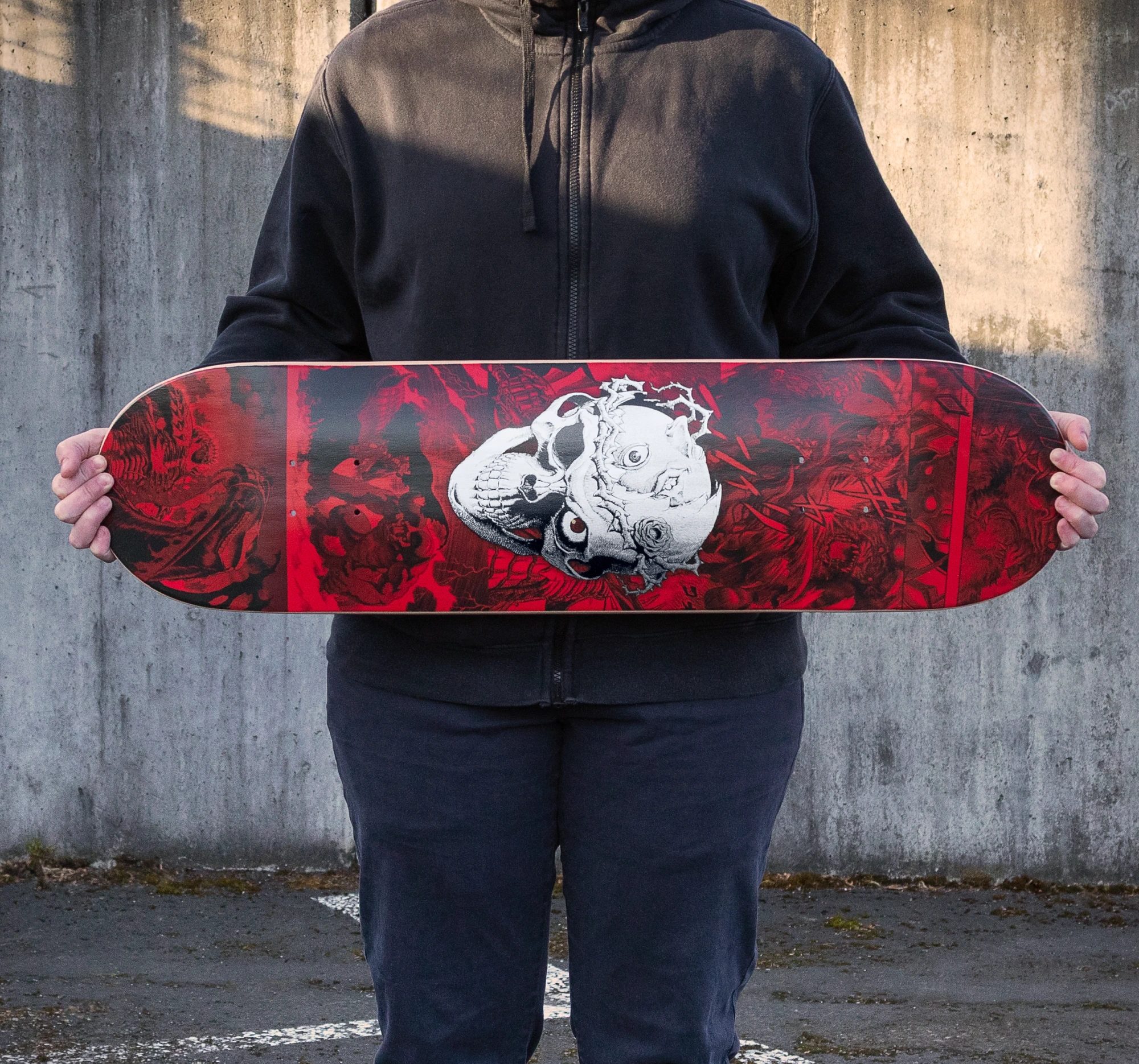 Berserk Skate Deck: Skull Knight Design — Standard