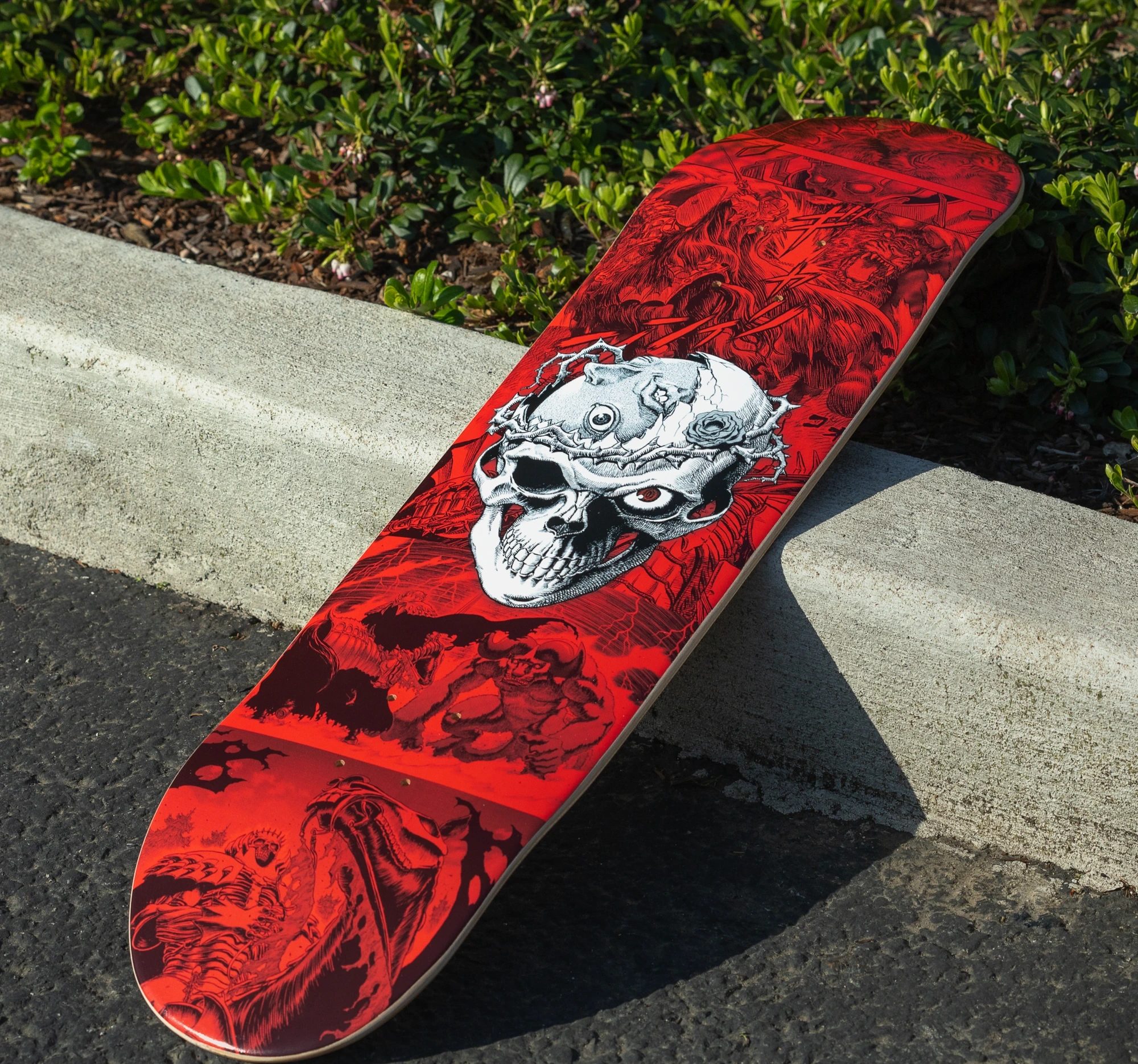 Berserk Skate Deck: Skull Knight Design — Standard