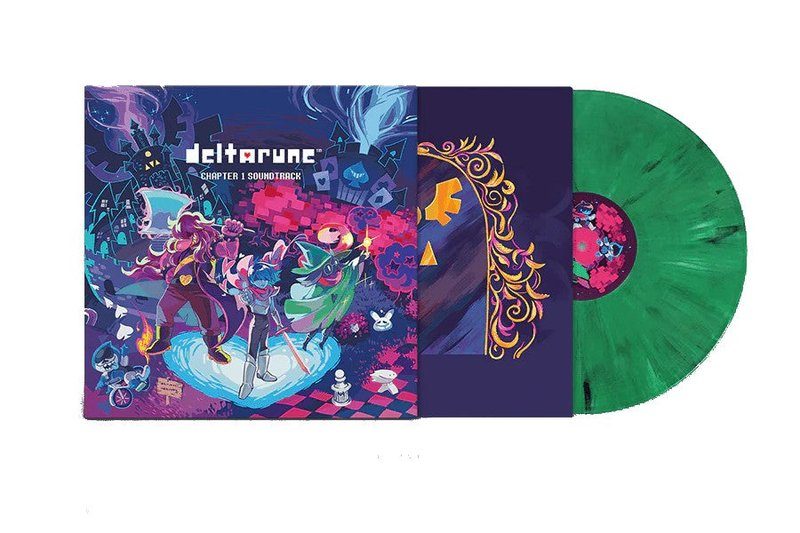 Виниловая пластинка DELTARUNE Chapter 1 (Original Soundtrack) - Toby Fox (1xLP Vinyl Record) — обложка