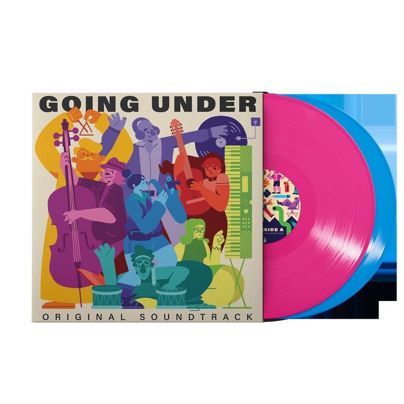 Виниловая пластинка Going Under (Original Game Soundtrack) - Feasley (2xLP Vinyl Record) — обложка