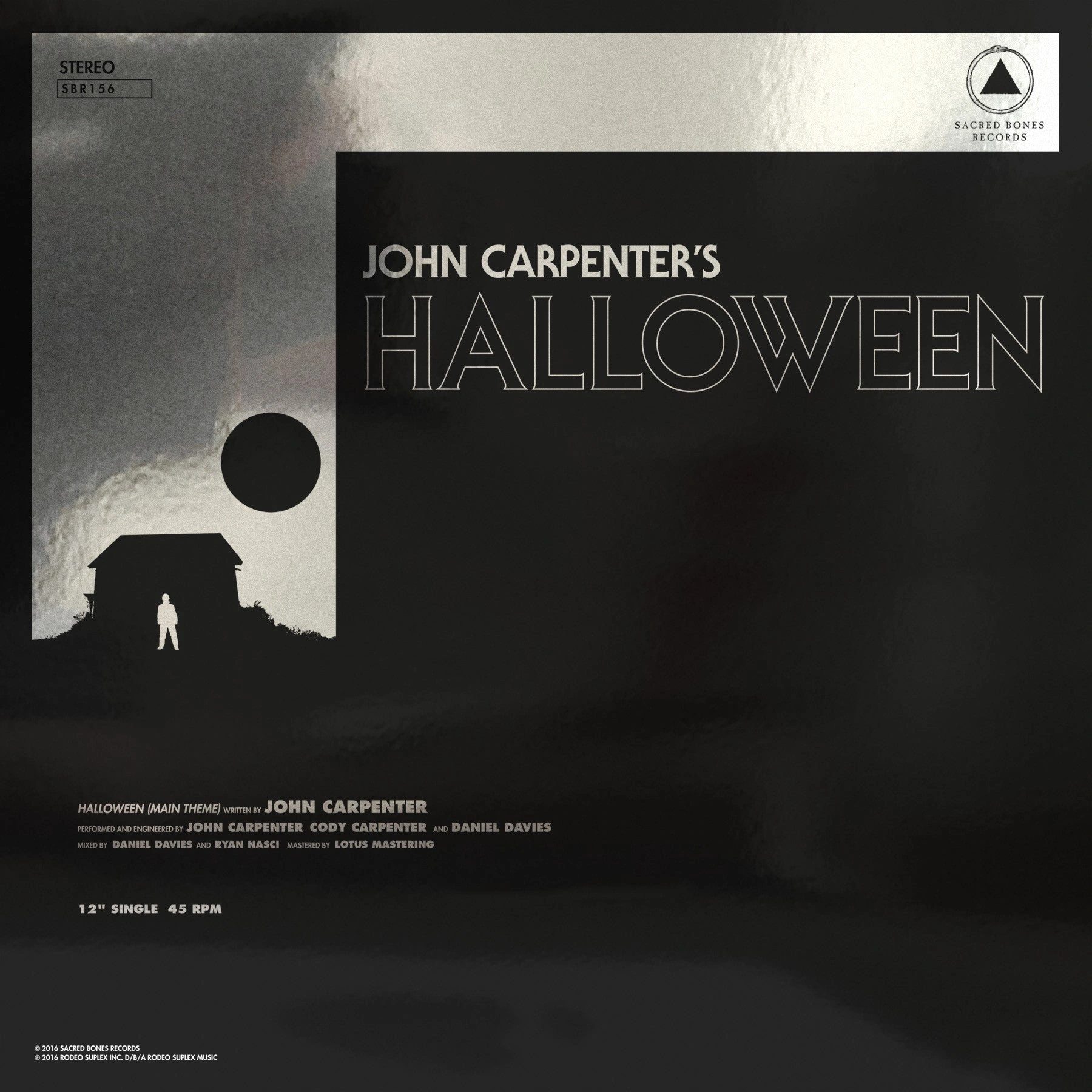 Обложка Halloween / Escape From New York — 12″ Single