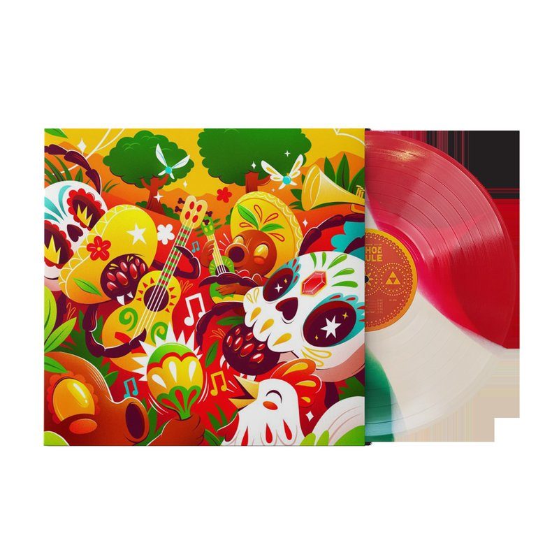 Виниловая пластинка Hecho En Hyrule - Mariachi Entertainment System (1xLP Vinyl Record) [Mexican Flag Variant] — обложка