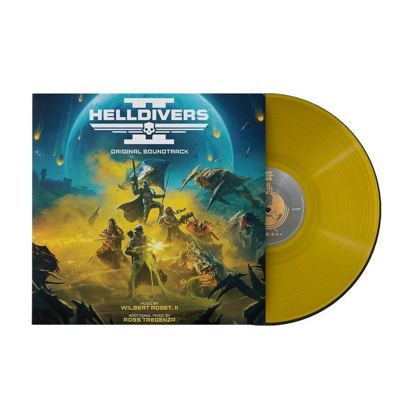 Виниловая пластинка Helldivers 2 (Original Game Soundtrack) (1xLP Vinyl Record) — обложка