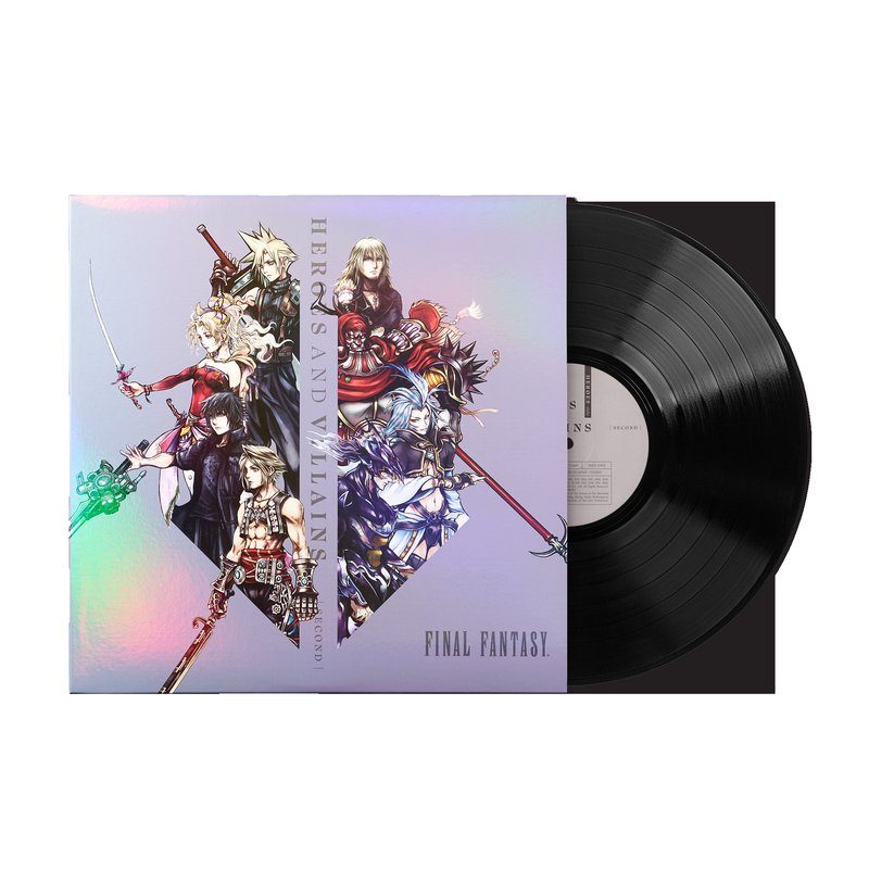 Виниловая пластинка Heroes and Villains - Select Tracks from the Final Fantasy Series - SECOND (1xLP Vinyl Record) — обложка