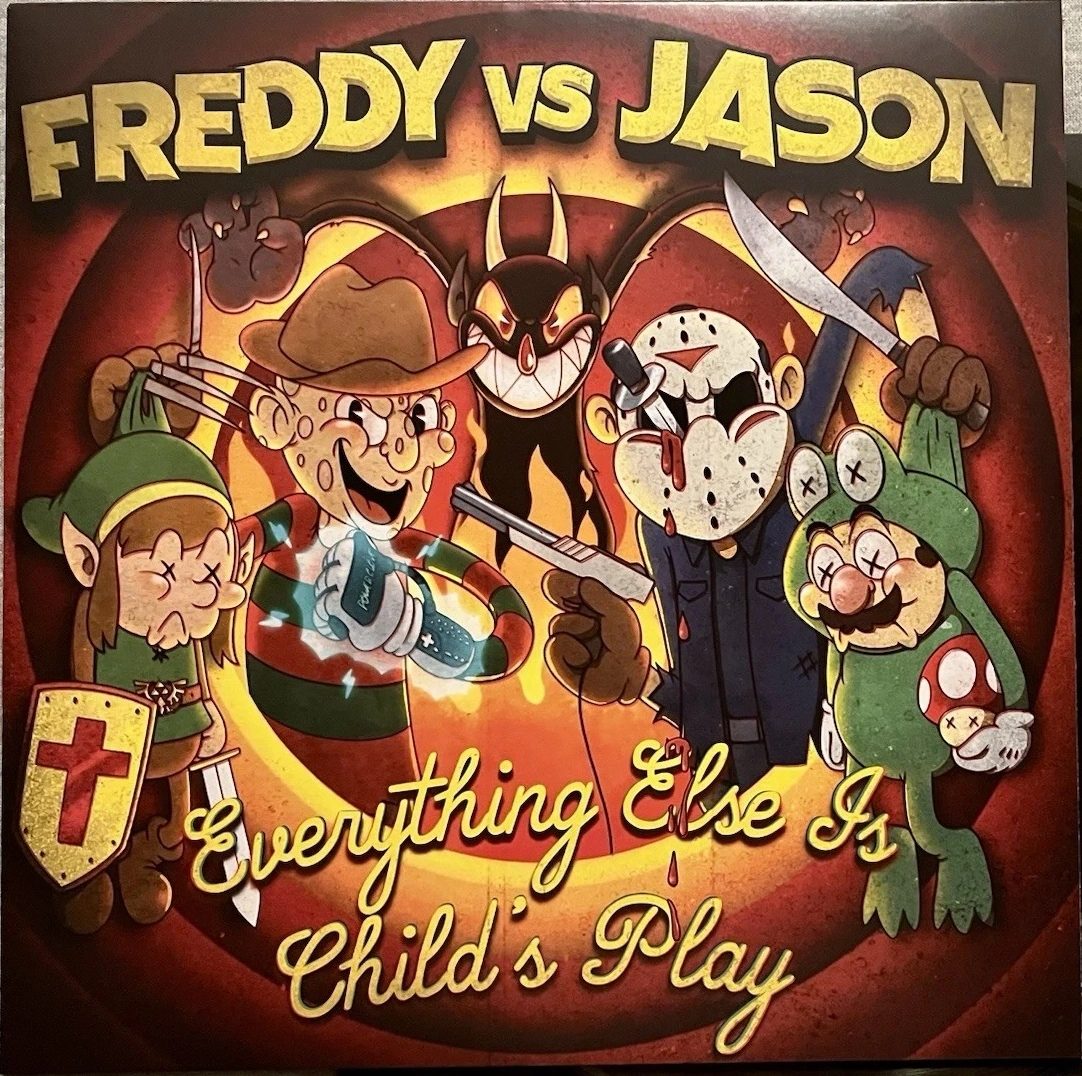 Обложка Freddy vs. Jason — NES Soundtracks, Red Smoke LP