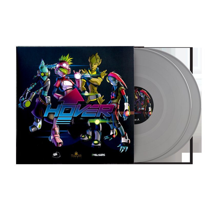Виниловая пластинка Hover (Original Soundtrack) - Hideki Naganuma (2xLP Vinyl Record) — обложка