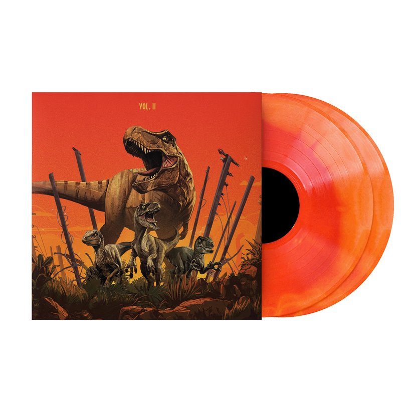 Виниловая пластинка Jurassic Park Vol. 2 (Original Game Soundtrack) (2xLP Vinyl Record) — обложка