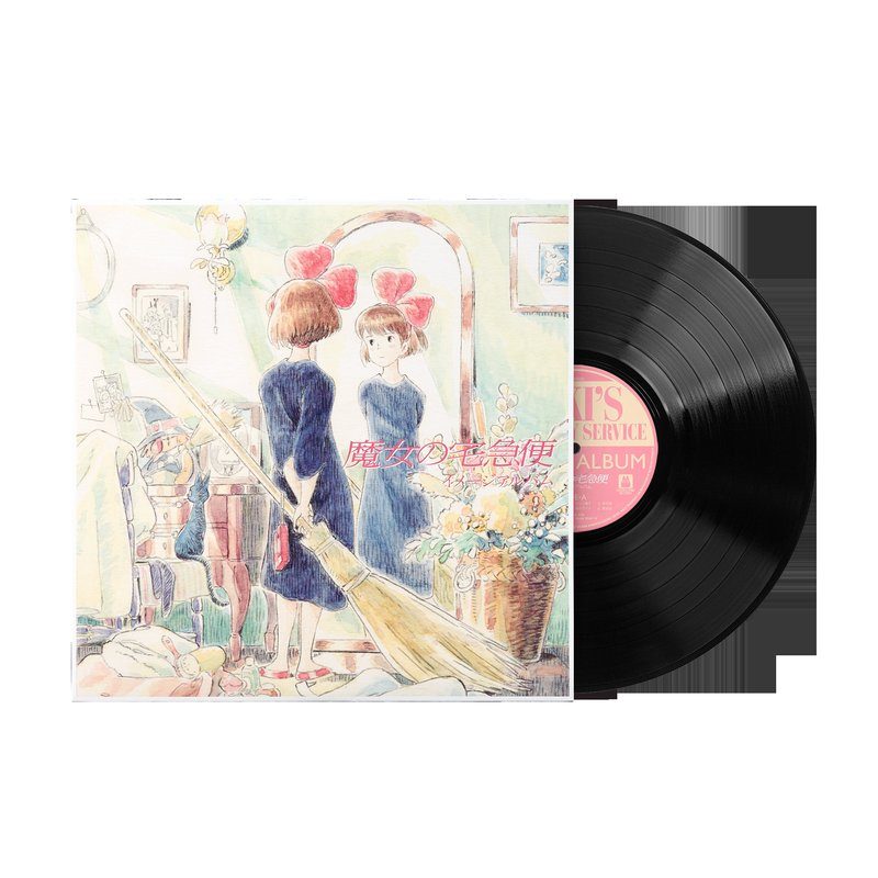 Виниловая пластинка Kiki's Delivery Service: Image Album - Joe Hisaishi (1xLP Vinyl Record) — обложка