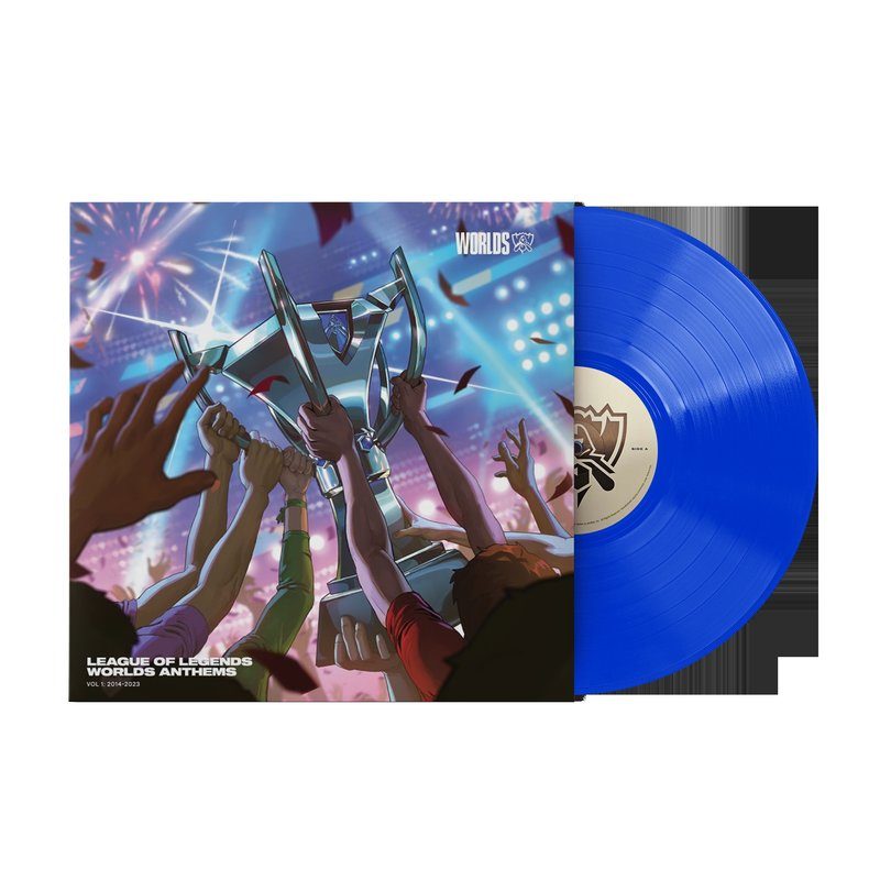 Виниловая пластинка League of Legends Worlds Anthems Vol 1: 2014-2023 (1xLP Vinyl Record) — обложка