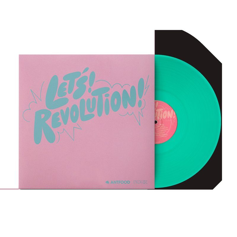 Виниловая пластинка Let's! Revolution! The Official Soundtrack - Antfood (1xLP Vinyl Record) — обложка