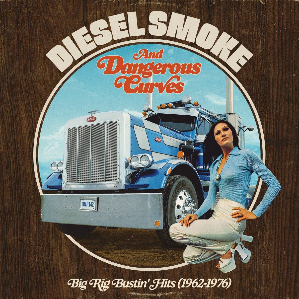 Виниловая пластинка Diesel Smoke And Dangerous Curves: Big Rig Bustin' Hits (1962-1976) (RSD 2025 EU / UK Exclusive) — обложка