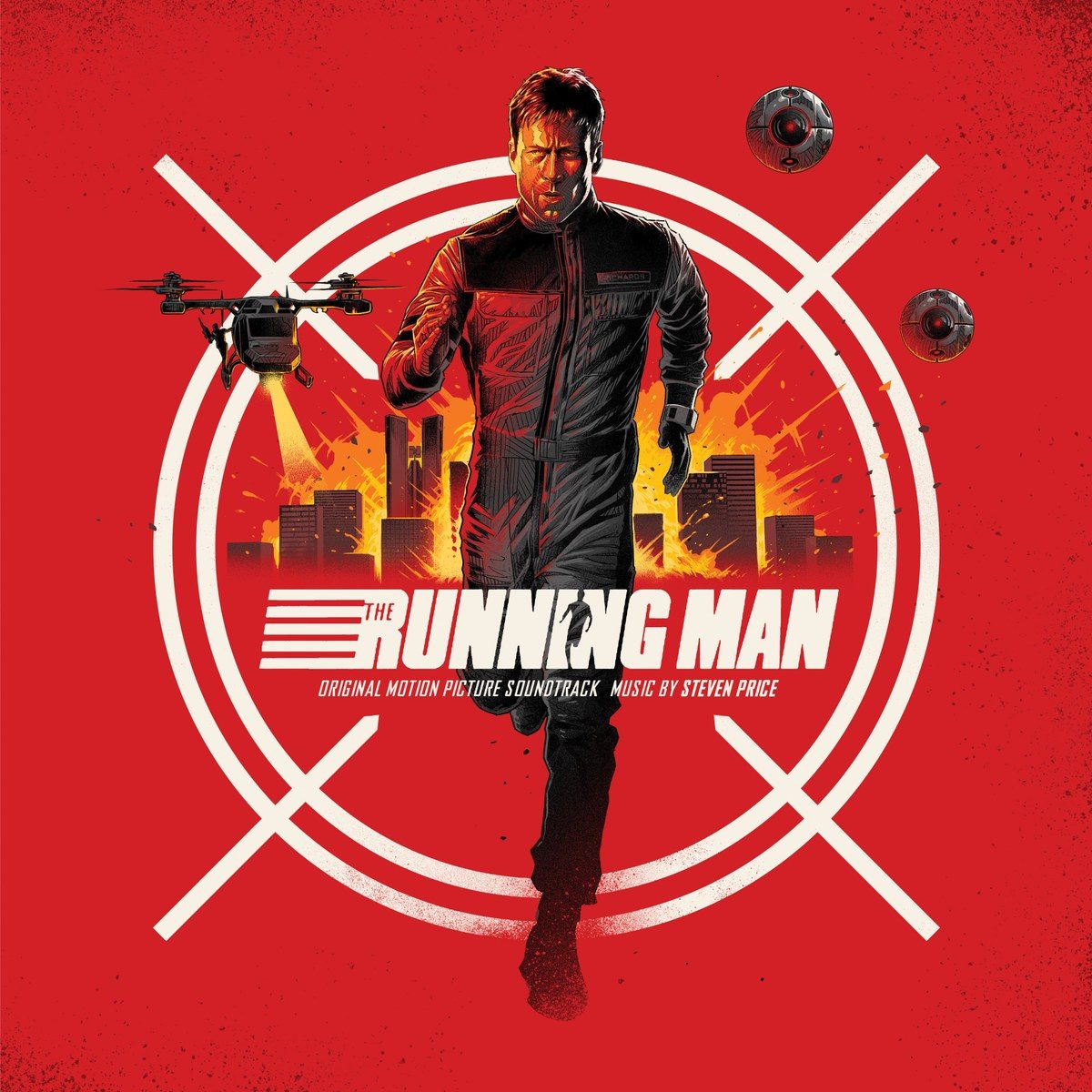 Виниловая пластинка The Running Man - Original Motion Picture Soundtrack — обложка