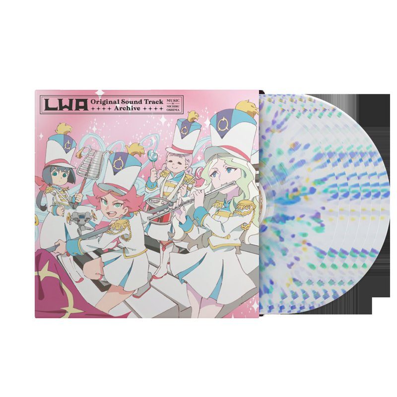 Виниловая пластинка Little Witch Academia Original Soundtrack - Archive (6xLP Splatter Box Set) — обложка