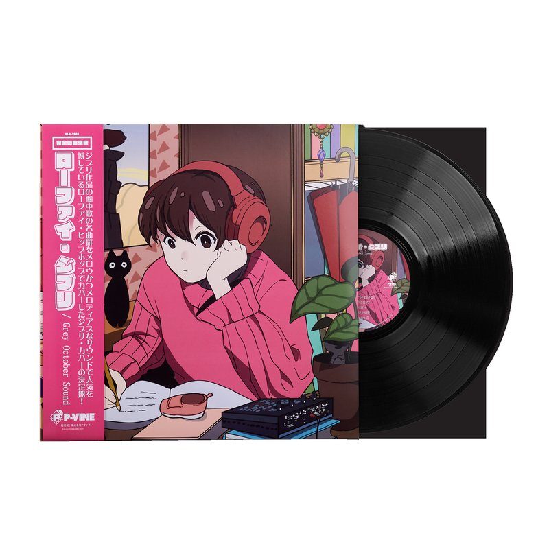 Виниловая пластинка LoFi Ghibli - Grey October Sound (1xLP Vinyl Record) — обложка