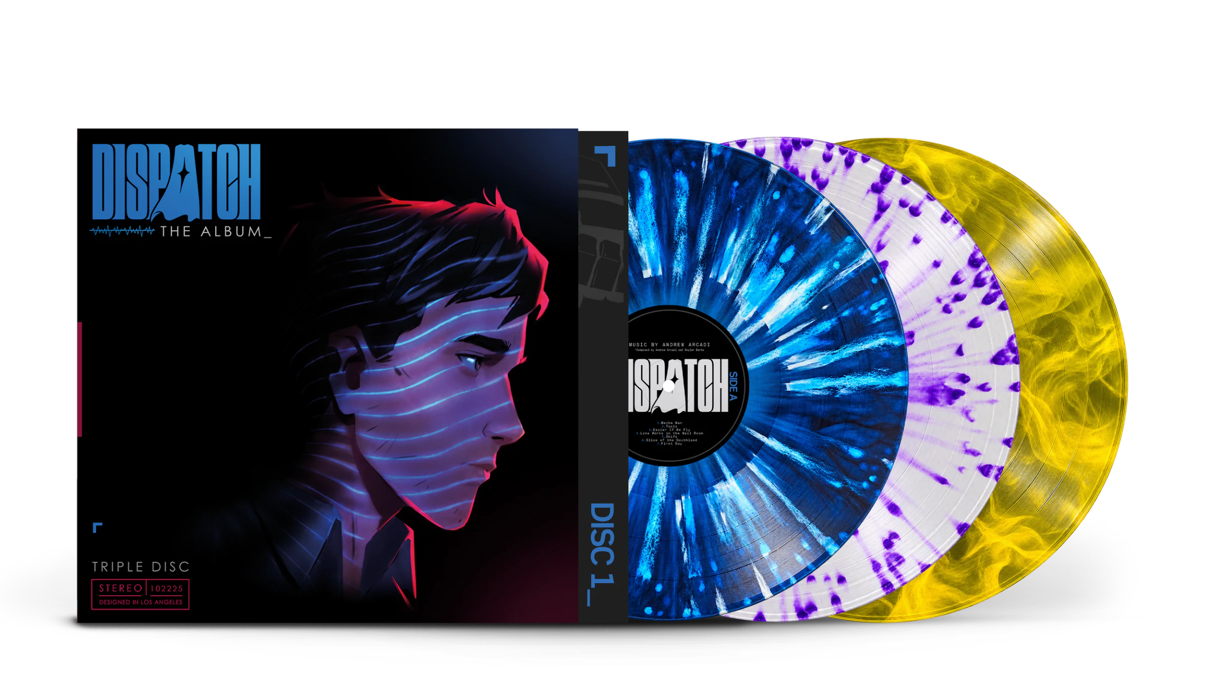 Виниловая пластинка Dispatch: The Album 3xLP — Astral Color — обложка