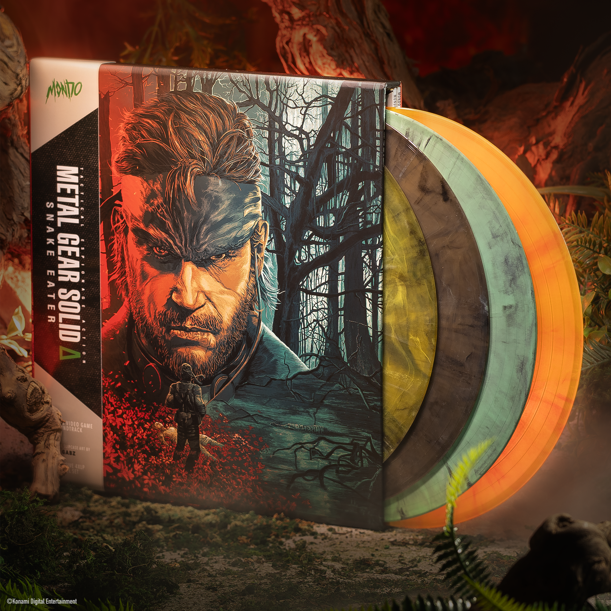 Виниловая пластинка Metal Gear Solid Δ: Snake Eater — Original Video Game Soundtrack (4LP) — Colored Vinyl — фото 1
