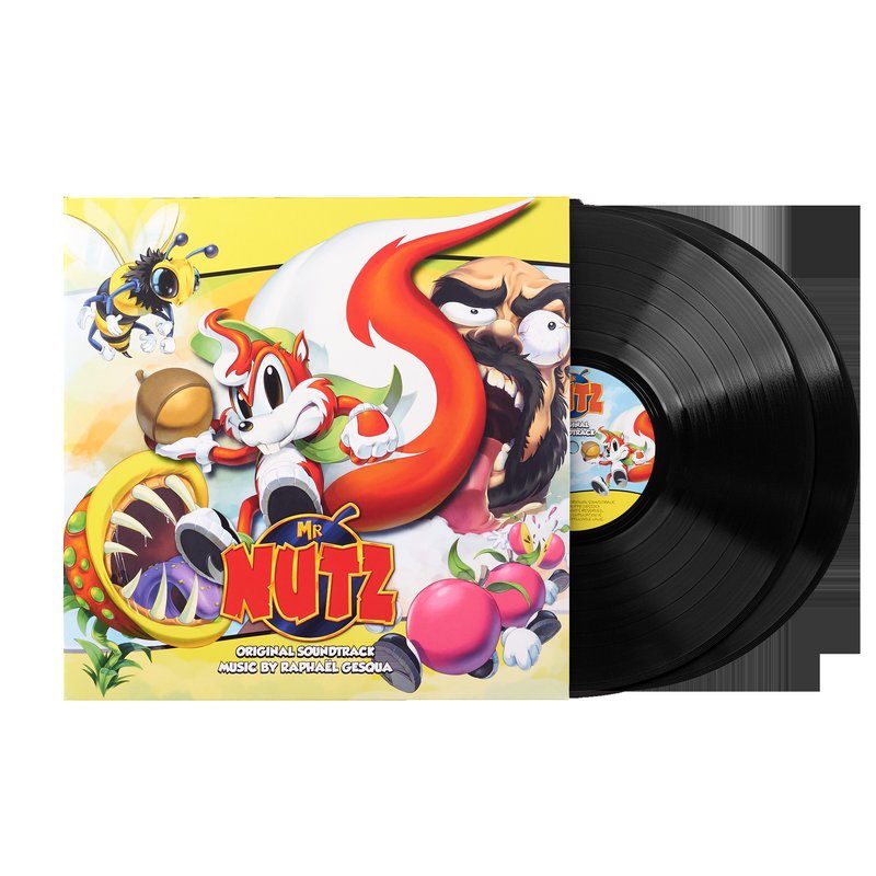 Виниловая пластинка Mr. Nutz (Original Soundtrack) - Rapheal Gesqua (2xLP Vinyl Record) — обложка