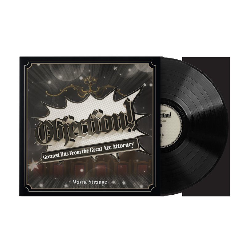 Виниловая пластинка Objection! ~ Greatest Hits of the Great Ace Attorney - Wayne Strange (1xLP Vinyl Record) — обложка