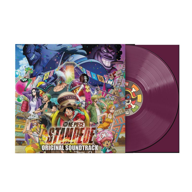 Виниловая пластинка One Piece: Stampede (Original Soundtrack) - Kohei Tanaka (1xLP Vinyl Record) — обложка