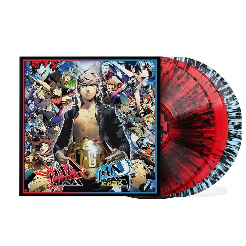 Виниловая пластинка Persona 4 Arena & Persona 4 Arena Ultimax (Original Game Soundtrack) - Atlus Sound Team (3xLP Vinyl Record) — обложка