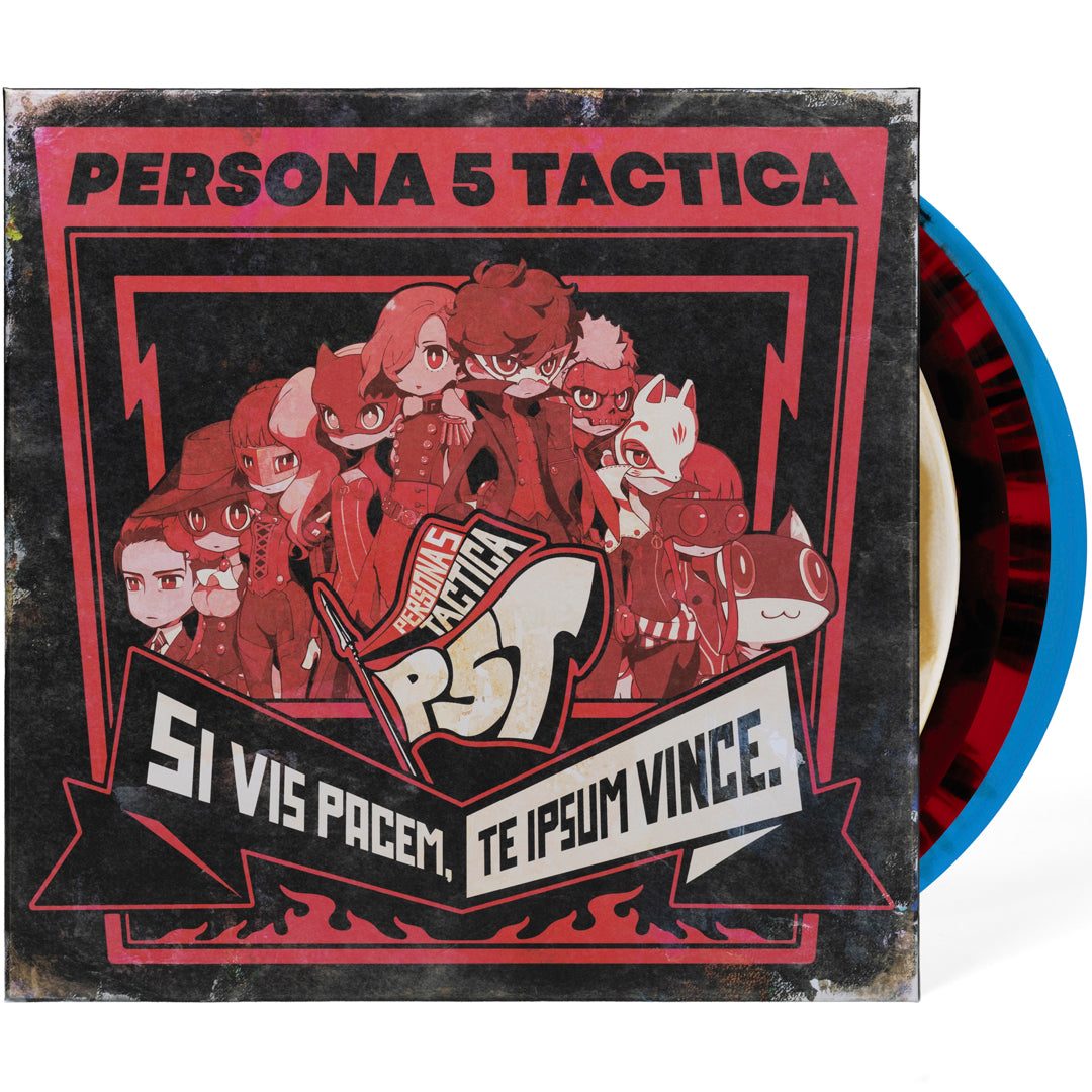 Виниловая пластинка Persona 5 Tactica — Phantom Thieves Colored 4xLP — фото 1