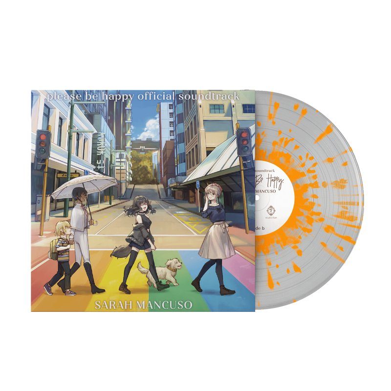 Виниловая пластинка Please Be Happy (Original Video Game Sountrack) - Sarah Mancuso (1xLP Vinyl Record) — обложка