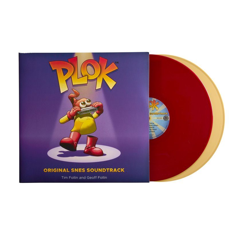 Виниловая пластинка Plok! (Original Soundtrack) - Tim Follin & Geoff Follin (2xLP Vinyl Record) — обложка