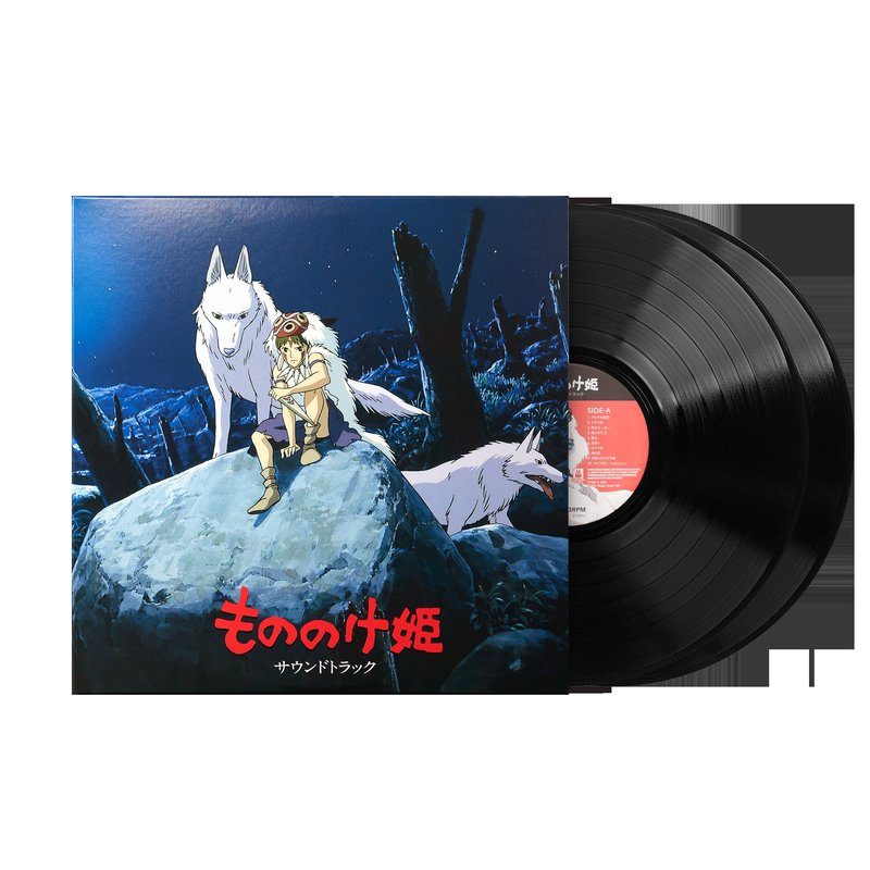 Виниловая пластинка Princess Mononoke: Soundtrack - Joe Hisaishi (2xLP Vinyl Record) — обложка