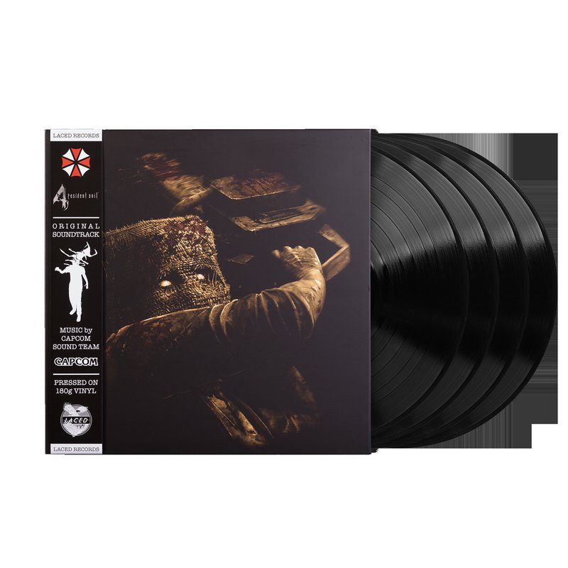 Виниловая пластинка Resident Evil 4 (Original Soundtrack) - Capcom Sound Team (4xLP Vinyl Record) — обложка