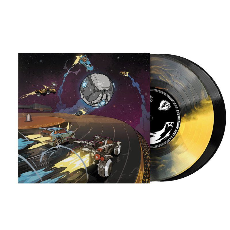 Виниловая пластинка Rocket League x Monstercat: 10 Year Anniversary (2xLP Vinyl Record) — обложка