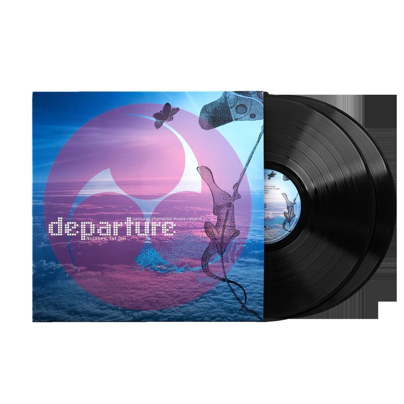 Виниловая пластинка Samurai Champloo Music Record: Departure -  Nujabes and Fat Jon (2xLP Vinyl Record) — обложка