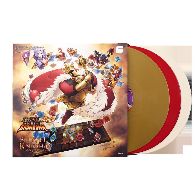Виниловая пластинка Shovel Knight: King of Cards + Showdown - The Definitive Soundtrack (3xLP Vinyl Record) — обложка