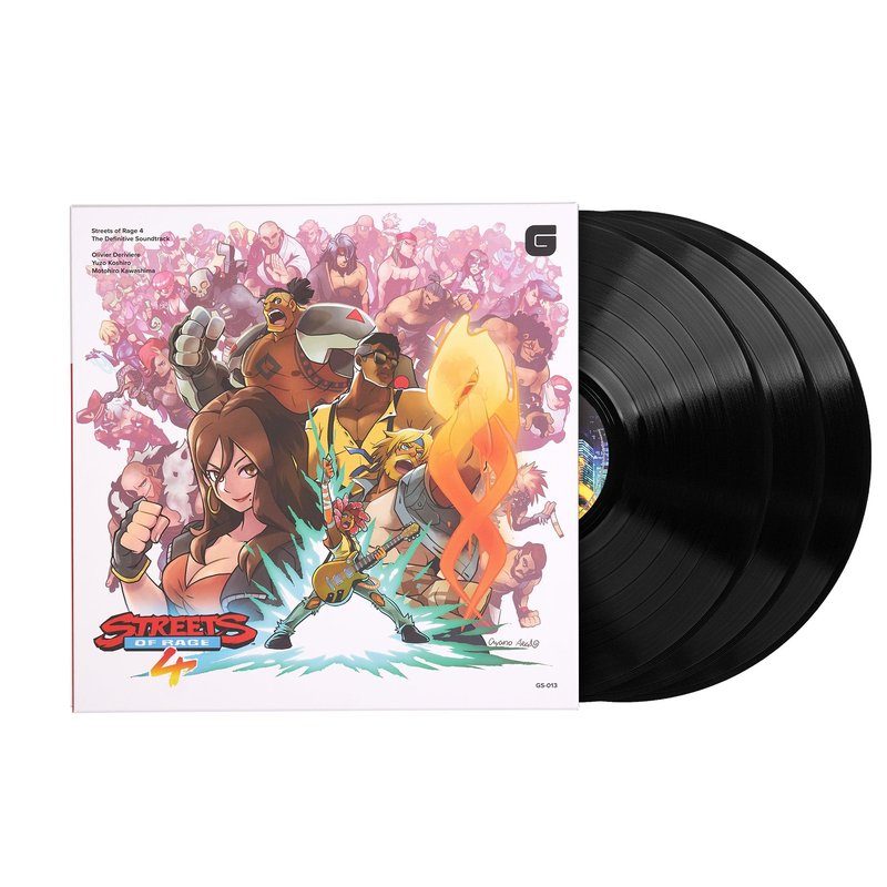 Виниловая пластинка Streets of Rage 4 (The Definitive Soundtrack) - (3xLP Vinyl Record) — обложка