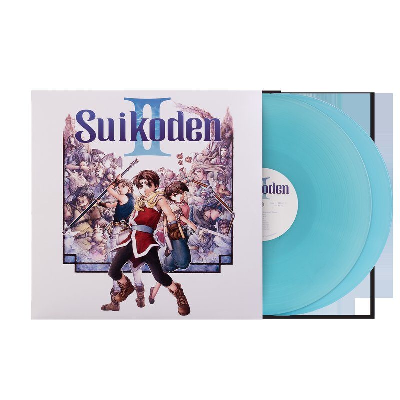 Виниловая пластинка Suikoden II (Original Soundtrack) (2xLP Blue Vinyl Record) — обложка