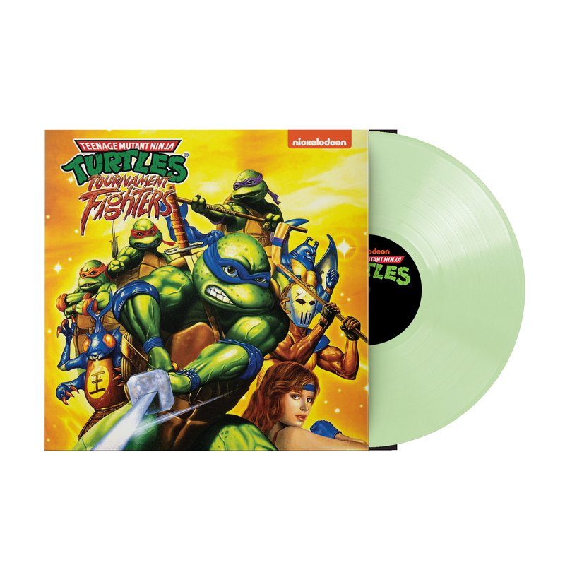 Виниловая пластинка Teenage Mutant Ninja Turtles: Tournament Fighters (3xLP Vinyl Record) - Glow in the Dark Variant — обложка