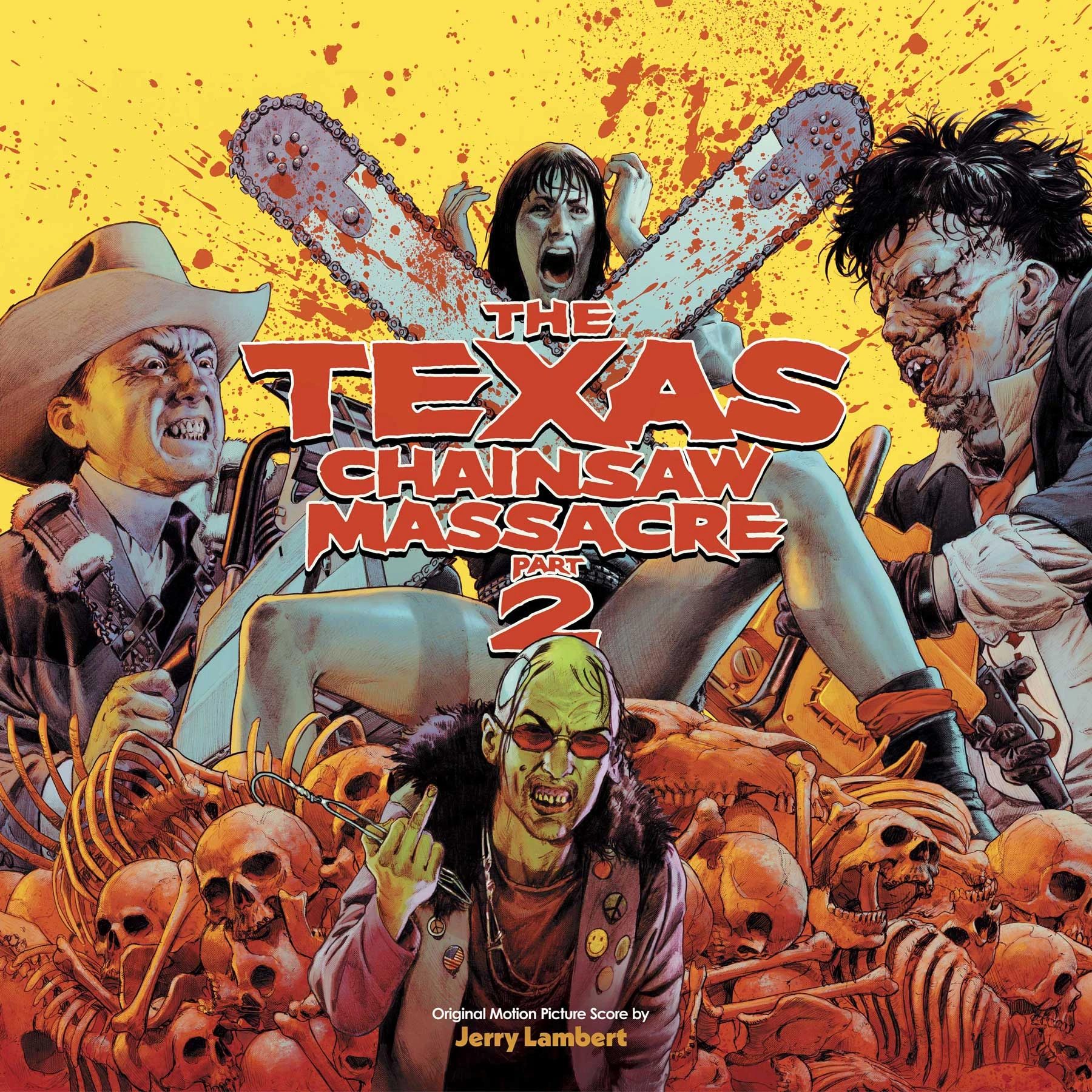 Виниловая пластинка The Texas Chainsaw Massacre Part 2 — Subscriber Variant 2LP — фото 1
