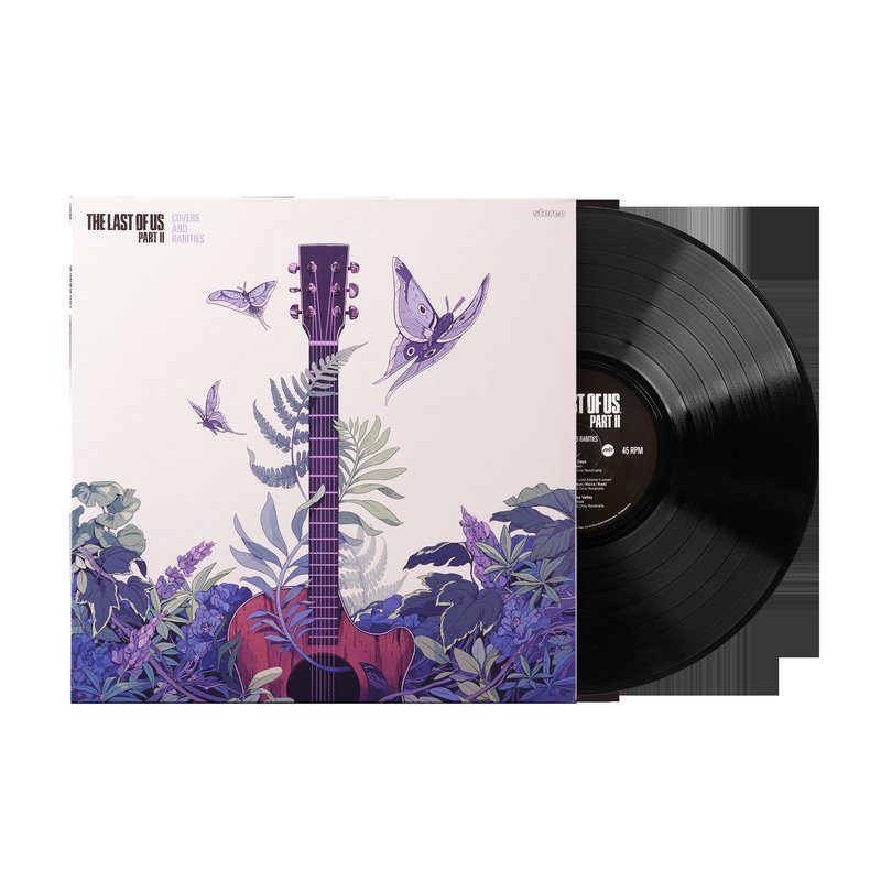 Виниловая пластинка The Last of Us Part II: Covers And Rarities EP (1xLP Vinyl Record) [Black Variant] — обложка