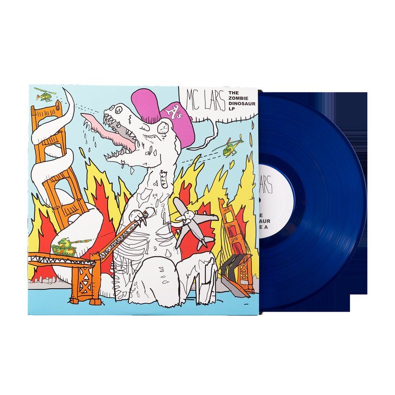 Виниловая пластинка The Zombie Dinosaur LP - MC Lars (1xLP Vinyl Record) — обложка